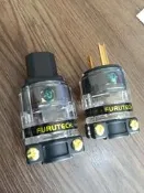 免運~~原裝古河 FURUTECH FI-11 Cu 超值版 純紫銅  美標 電源插頭 插尾    價格壹對  壹旦售出