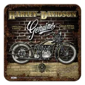 【德國Louis】H-D哈雷杯墊 HARLEY DAVIDSON軟木茶杯啤酒杯墊 摩托車重型機車重機禮品10014668