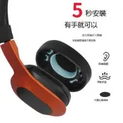 適用KEF M400 M500耳罩耳機套頭戴式自帶卡扣降噪海綿套替換配件