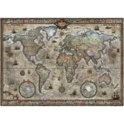 (現貨)德國HEYE拼圖---復古世界地圖(1000片)29871