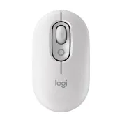 【Logitech 羅技】POP Mouse無線藍芽滑鼠(珍珠白)