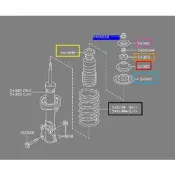 日產大盤 NISSAN 原廠 NEW MARCH K13 避震器 上座 軸承 防塵套 橡皮 饅頭 彈簧 配件