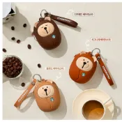 🍀【韓國最後現貨】2026 韓國星巴克 Coffee Bean Bearista Keychain 咖啡豆鑰匙圈/零錢包