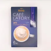 【DOKODEMO】味之素AGF AGF Blendy Cafe Latory Stick 咖啡濃鬱皇家奶茶 (11克 x 6支)