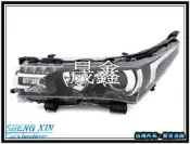 《晟鑫》全新 豐田 ALTIS 14 ~16年 含電調馬達 Z版 11代 內建LED 黑框 魚眼 大燈 一顆價格