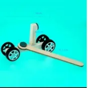阿G 科技小製作 木製 3D拼圖   磁力車 生活科技 科學實驗 科學玩具 益智 教育 DIY