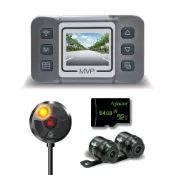 【放大鏡】MVP D7B-1080P 夜鷹版 機車前後雙鏡頭行車紀錄器【入門款】