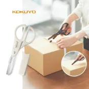 KOKUYO日本國譽 新版 二刀流匠剪刀 美工刀 自動縮回 開箱神器 美工刀剪刀二合一 Hasa-P412
