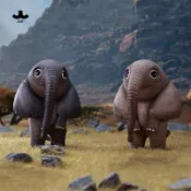 Agons JXK 午後小象 可愛萌寵 JXK282A JXK282B 文創 大象 Little Elephant
