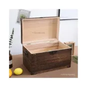 (店+)木質收納盒 木箱 實木收納盒 復古大木箱子儲物箱 整理收納箱