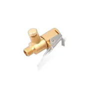 (店+)打氣機轉接頭｜小米打氣機充氣頭｜夾式打氣筒銅頭｜快速接頭｜車用打氣機配件｜氣嘴轉接器｜