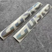 適用於GUSTO高士特RANGER/CORBRA/DURO/GTR公路車架原廠車標改色覆蓋防水貼紙塗裝裝飾