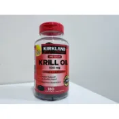 美國COSTCO購入 Kirkland 磷蝦油 Krill Oil 好市多 磷蝦油 科克蘭 磷蝦油