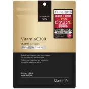 ✈️從日本直送✈️Make.iN　Vitamin C300 高保濕亮白面膜（10片入）