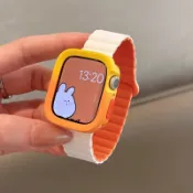 運動雙色 親膚磁吸 調節錶帶 適用 Apple Watch 12 11 10 Ultra4 錶帶 9 8 7 6 SE3