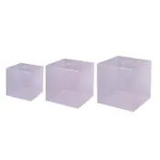文具通OA物流網 【文具通】壓克力透明摸彩箱小20x20x30cm N1010059【APP滿額下單10%點數(單一帳號最高1000點)】9/30止