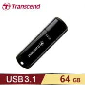 【百利市購物中心】【Transcend 創見】JetFlash 700 64G 隨身碟 黑