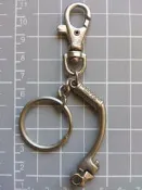 機車踩發桿造型 key 鑰匙圈 吊飾