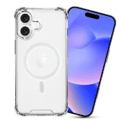 【City Boss】for iPhone16 Plus 6.7 5D超越美型透明磁吸殼