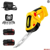 無繩綠籬機,24v 電動割草機手持式割草機,帶可充電電池和充電器的綠籬剪,用於花園、草坪、美國插頭