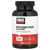 【iHerb】Force Factor, 檸檬酸鉀，99 毫克，180 粒素食膠囊