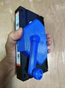 發霉帶救星! 【小劉家電】VHS 手搖式雙向迴帶機,可改善帶子沾秥,發霉,磁粉脫落,轉拷必備