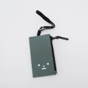 entadar海漂計畫Urban獨立感應卡片零錢包/ 復古綠小臉 eslite誠品