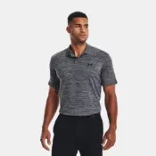 UNDER ARMOUR 短袖上衣 男 POLO衫 MATCHPLAY 灰 1377374-012