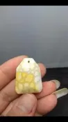 玉琢坊-珊瑚玉 菊花玉 墜飾 B11