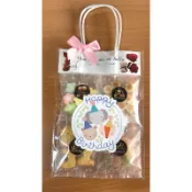 手提袋生日分享禮  急單 棉花糖 慶生 飛機餅乾 小饅頭 二次進場 婚禮小物幼兒園幼稚園生日禮同樂會零食兒童節聖誕節