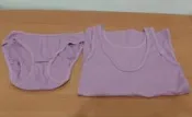 全新　紫色背心+內褲二件組　【服飾專區】☆流星百寶屋☆