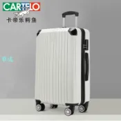 華成 超大容量卡帝樂鱷魚旅行箱行李箱鋁框拉桿箱萬向輪女男學生密碼登機皮箱子 防爆新型拉鍊行李箱 運動款胖胖箱-顏色任選 方形拉