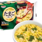 【HOKO寶幸食品】沖泡即食蛋花湯塊日本原廠進口冷凍乾燥海帶湯雞蛋湯常溫保存海帶蛋花湯(1袋/10包入)