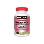 (店+)【Kirkland Signature 科克蘭】科克蘭 還原型輔酵素Q10 25毫克+維生素E 液態軟膠囊 150粒