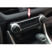 豐田 2019 2025 RAV4 5代 空調開關 冷氣旋鈕面板 空調面板 碳纖紋