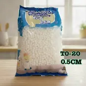 蜜意坊TO 20 超迷你特白棉花糖 0.5CM一公斤 全白棉花糖 雪Q餅 雪花餅 to20 雪花酥 滿額免運【達興食品】