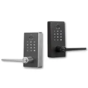 (店+)【EZSET】電子鎖 EZSET 東隆 門鎖 電子水平鎖 PR3S 三合一 密碼 鑰匙 指紋 自動上鎖 台灣製 簡易安裝 2年保固