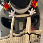 機車必備🛵電動車掛鉤  機車掛鉤 萬用掛勾 置物掛勾 電動車米奇卡通手掌前置推車掛鉤360嬰兒嬰兒車神器掛包通用HLJ