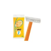 (店+)BIC 比克 輕便型刮鬍刀 5入裝 低敏感刀片 法國原裝 敏感肌膚適用-小紅帽美妝