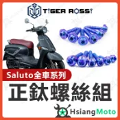 【翔好機車】Saluto 螺絲 鈦螺絲 鈦合金螺絲 寶藍 鐵板牙 車殼螺絲 空濾螺絲 鐵板牙螺絲 Saluto 改裝