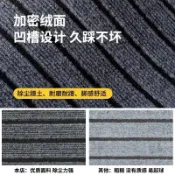 紫菀百貨店 進門地墊門口門墊防滑腳墊子家用進戶地毯防盜門吸水入戶門可裁剪