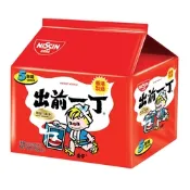 日清 出前一丁麻油味速食麵(100gx5入)