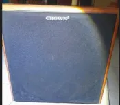 CROWN 皇冠 主動式重低音喇叭 中置低音喇叭
