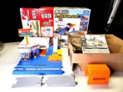 絕版品 TOMICA TM電動道路 服務站 加 電動軌道擴充組 極新 軌道擴充 TAKARA TOMY