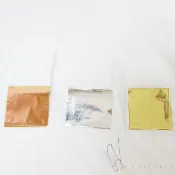 GX 🚲 金箔 銀箔 玫瑰金箔 金箔紙 仿真金 滴膠材料 美甲材料 填充物 不可食用 美甲飾品 仿金箔