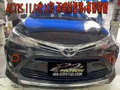 【小鳥的店】豐田 2016-18 ALTIS 11.5代 X版 兩眼 前置雷達 駐車雷達 搭配專用開關 壇木黑