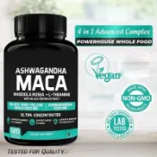 美國原裝進口進口 瑪咖膠囊 120粒瓶裝 Maca Capsules南非醉茄 b群 瑪卡膠囊