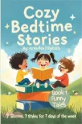 【三民網路書店】Cozy Bedtime Stories(Book 1- Funny Stories): 7 Stories in 7 different illustration styles for a week full of fun 作者：Kravika Digitals