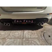 涔峰ＣＦ☆(亮黑四出)NISSAN 20年改款後 SENTRA 14代 後下巴 前唇 防刮 防撞 定風翼 後下 空力套件