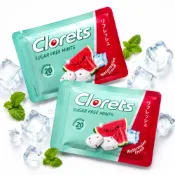 (店+)【BBHONEY】泰國 Clorets 西瓜薄荷涼糖 口香錠 薄荷糖 西瓜糖